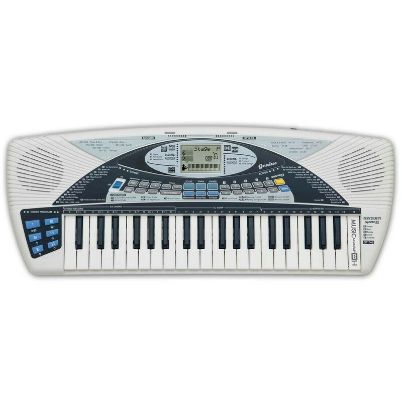 Bontempi - ORGA DIGITALA DJ CU 40 CLAPE SI AMPLIFICATOR