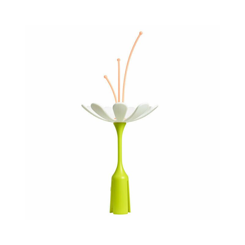 Boon - boon, accesoriu uscare vase bebelusi, stem, alb, nu contine ftalati