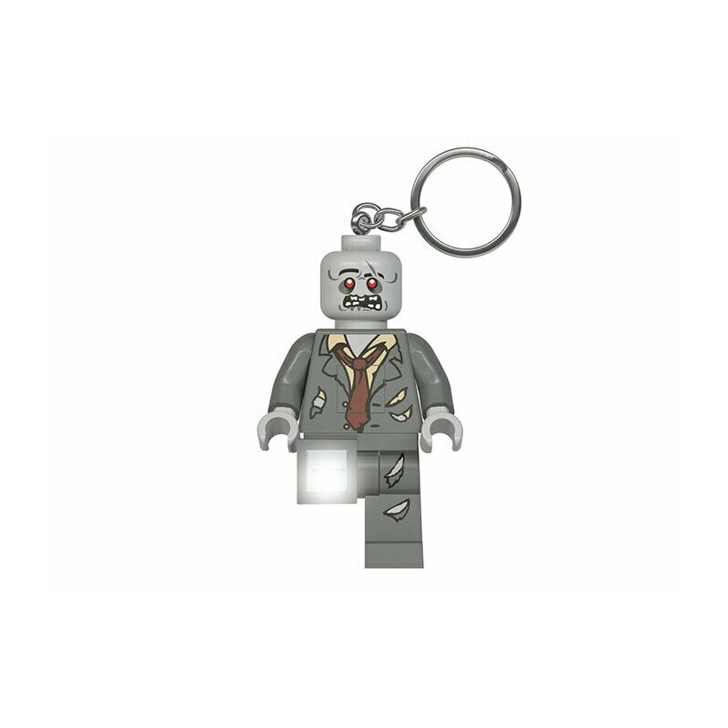 Breloc cu lanterna zombie lego® classic