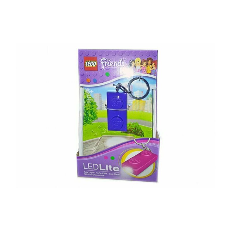 Breloc cu lanterna placa indigo lego® friends