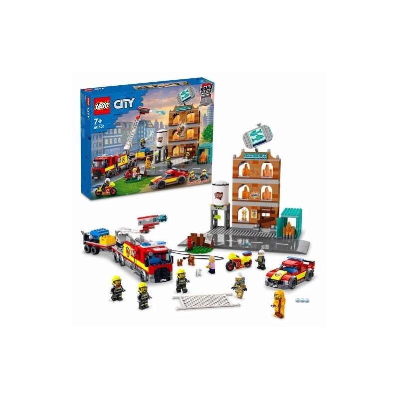Lego - brigada de pompieri