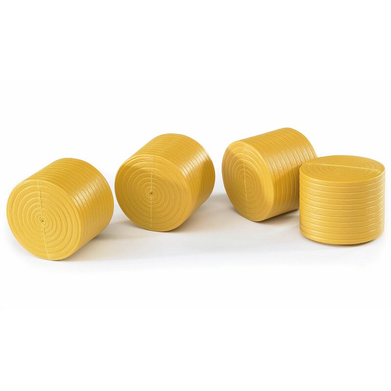 Bruder - accesoriu 4 baloti rotunzi de fan pentru class rolland 250