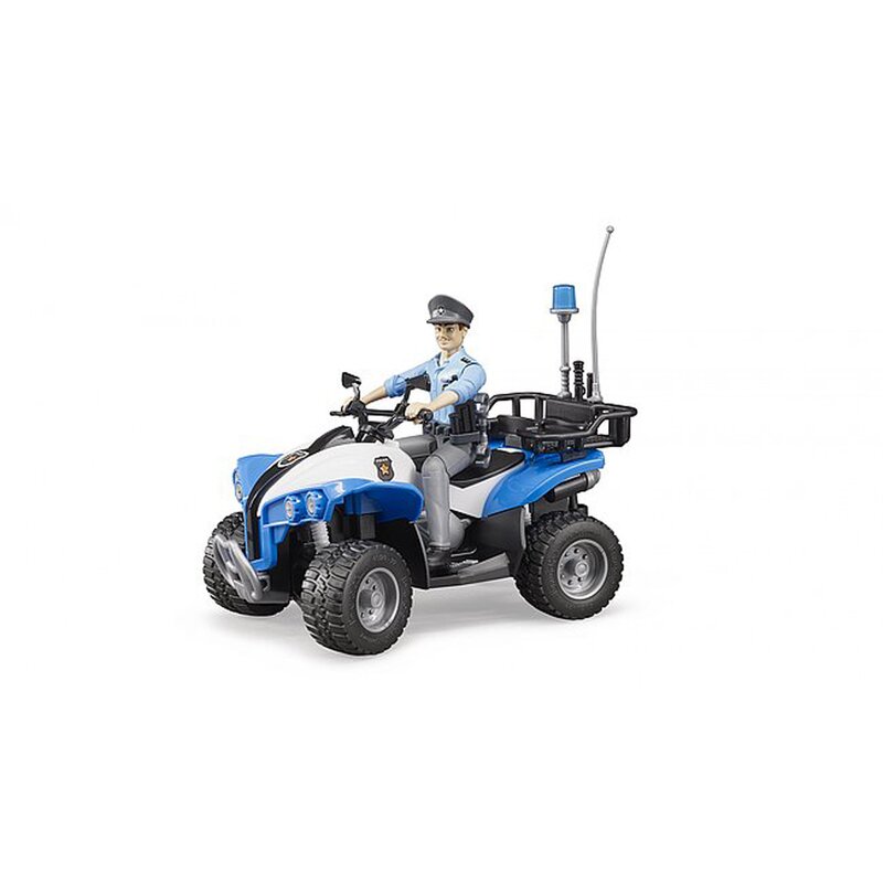 Bruder - atv de politie , cu politist