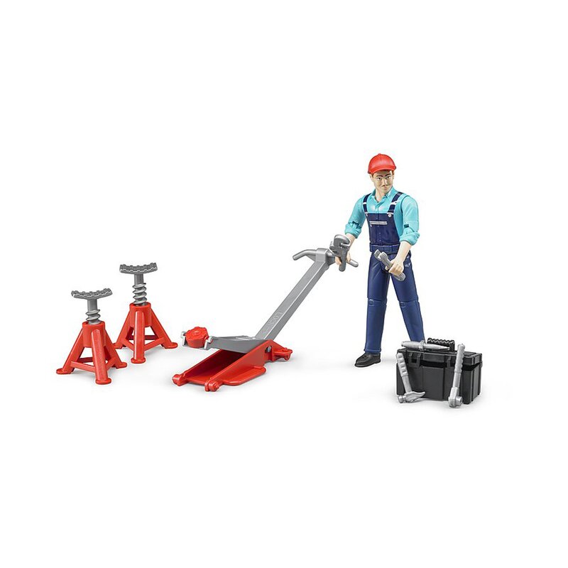 Bruder - set de joaca echipament garaj