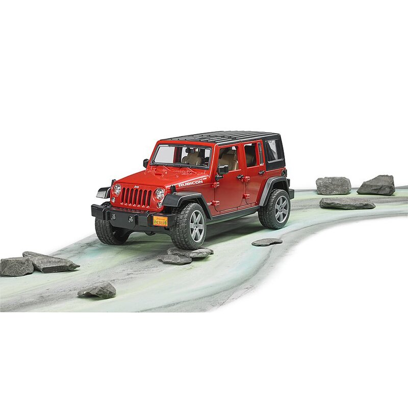 Bruder - masina jeep wrangler unlimited rubicon