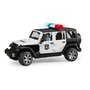 Bruder - Jeep Wrangler Unlimited Rubicon De Politie Cu Sirena Si Figurina - 3