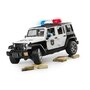 Bruder - Jeep Wrangler Unlimited Rubicon De Politie Cu Sirena Si Figurina - 4