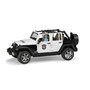 Bruder - Jeep Wrangler Unlimited Rubicon De Politie Cu Sirena Si Figurina - 5