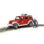 Bruder - Jeep Wrangler Unlimited Rubicon De Pompieri Cu Figurina - 1