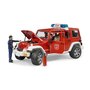 Bruder - Jeep Wrangler Unlimited Rubicon De Pompieri Cu Figurina - 3