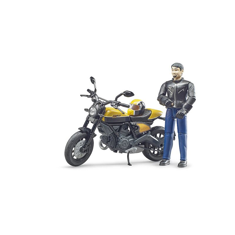 Bruder - motocicleta scrambler ducati full throttle , cu sofer
