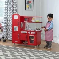 KidKraft - Bucatarie de jucarie din lemn Red Vintage