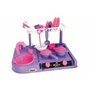 Bucatarie din plastic pentru copii, cu accesorii de bucatarie, roz-mov - 1