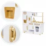 Bucatarie mare din lemn pentru copii cu accesorii Ecotoys 7267 - 6