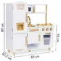 Bucatarie mare din lemn pentru copii cu accesorii Ecotoys 7267 - 7