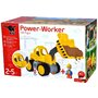 Buldozer Big Power Worker Wheel Loader cu figurina - 8
