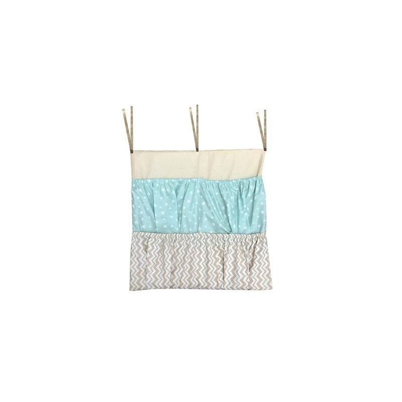 Deseda - buzunar organizator patut bebe 60x60 cm vernil bej