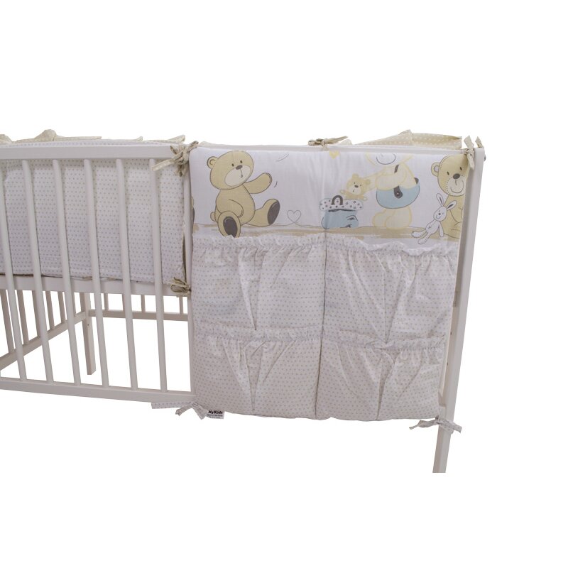 Mykids - buzunar patut teddy play bej