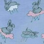 KidsDecor - Caciula copii Bunny 18-36 luni, cu bordura, in strat dublu, din bumbac - 4