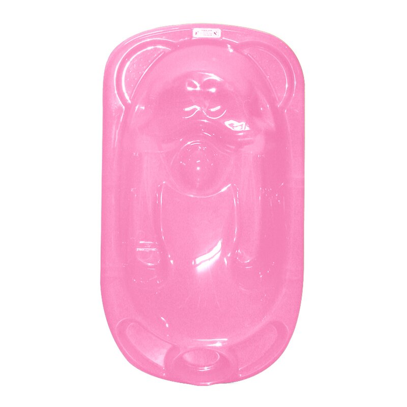 Lorelli - cada de baie anatomica cu suport pink