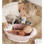 Cadita pentru papusa Smoby Baby Nurse Baleno Bath roz cu accesorii - 11
