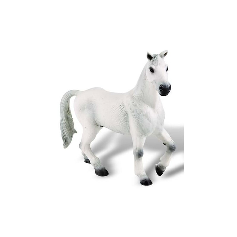 Bullyland - figurina cal oldenburger, alb