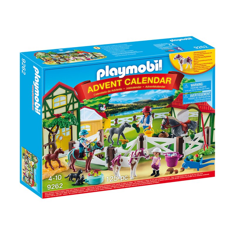 Playmobil - Calendar Craciun - Ferma calutilor