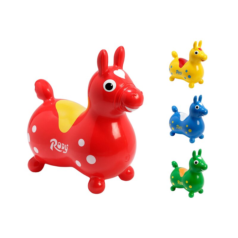 Gymnic - jumper gonflabil calutul saltaret rody, albastru