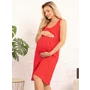 Camasa alaptat, Sofia, Din bumbac, Cu fermoar pe mijloc, Fara maneci, Masura XXL, Red - 15