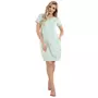 Camasa alaptat, Sunny, Din bumbac, Cu capse pe mijloc si buzunare, Masura XXL, Mint - 6