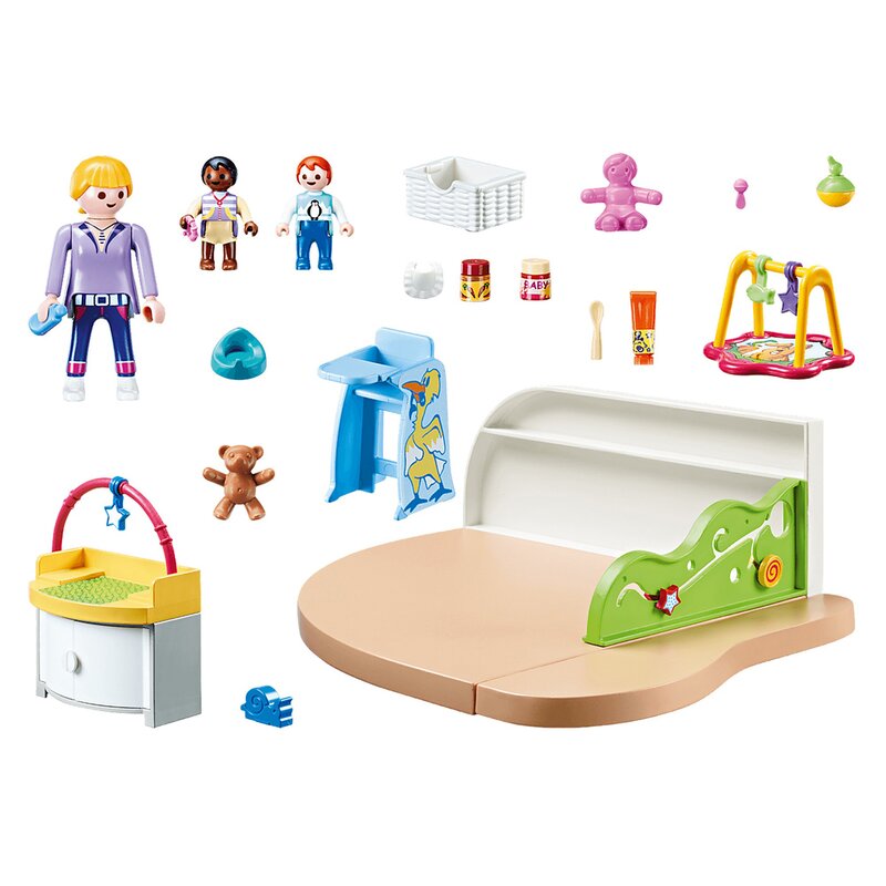 Playmobil - set de constructie camera copilasilor city life