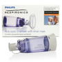Philips - Camera de inhalare Optichamber Diamond,  Respironics, cu masca 0-18 luni - 2