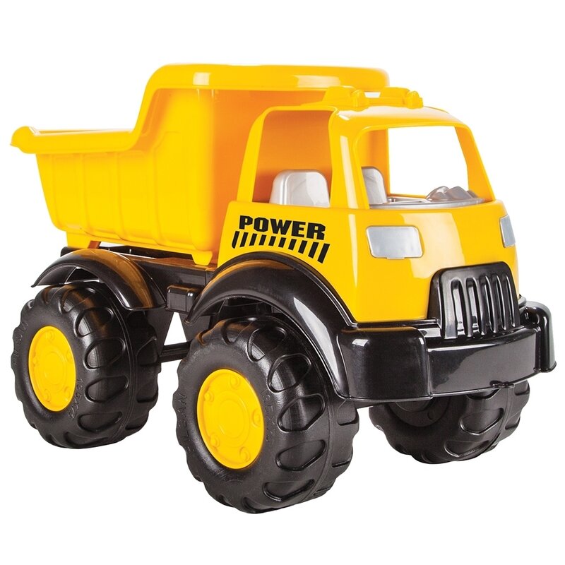 Pilsan - camion basculant , power truck, galben