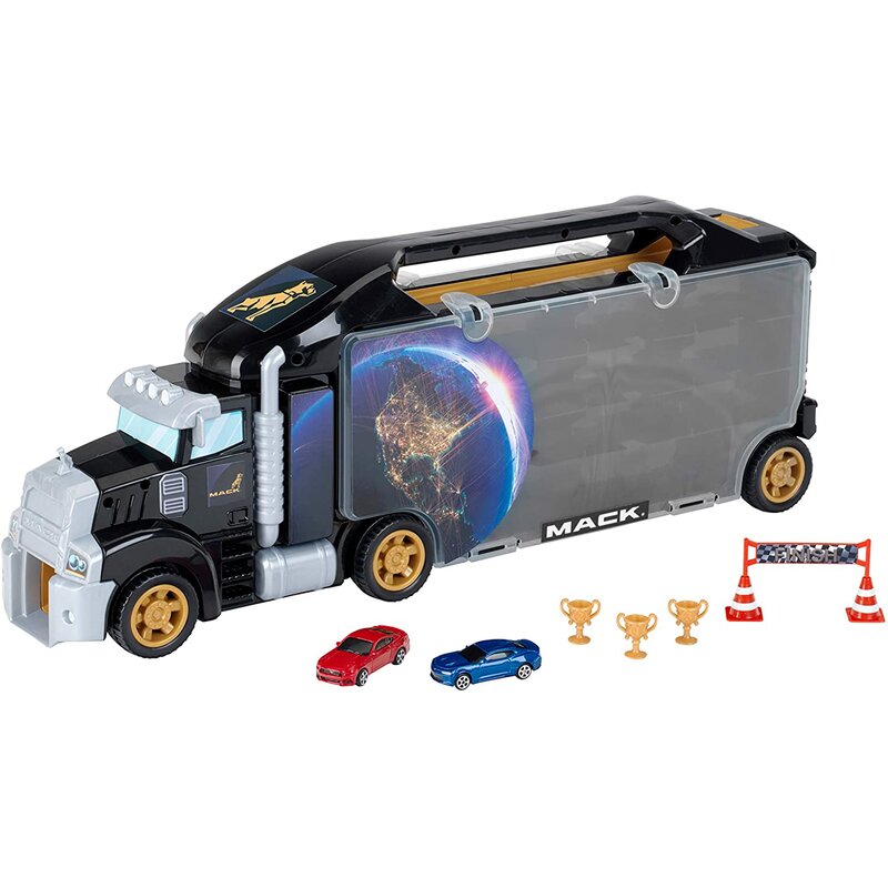 Klein - camion mack cu rampa de iesire pentru masinute