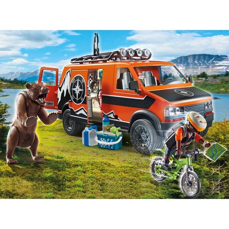 Playmobil - set de constructie camion de aventuri , off road action