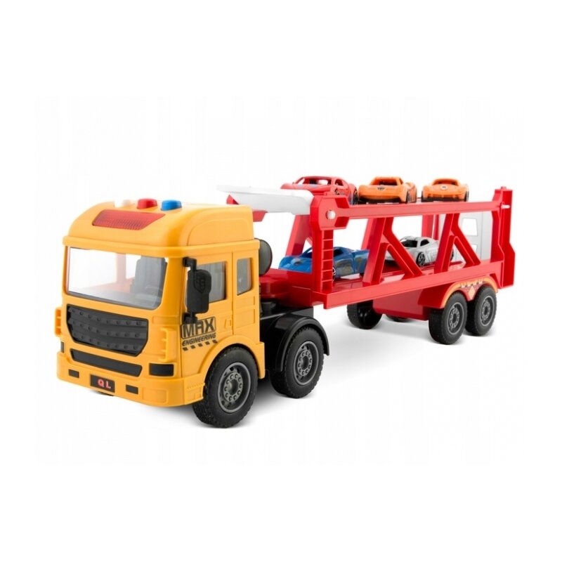 Camion de remorcare cu 5 masinute Ricokids RK-760