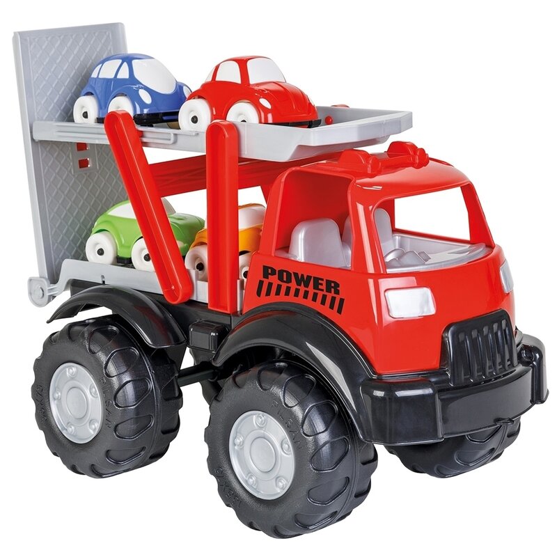 Pilsan - camion transport , power truck, cu 4 masinute