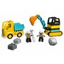 Lego - Camion si excavator pe senile - 2
