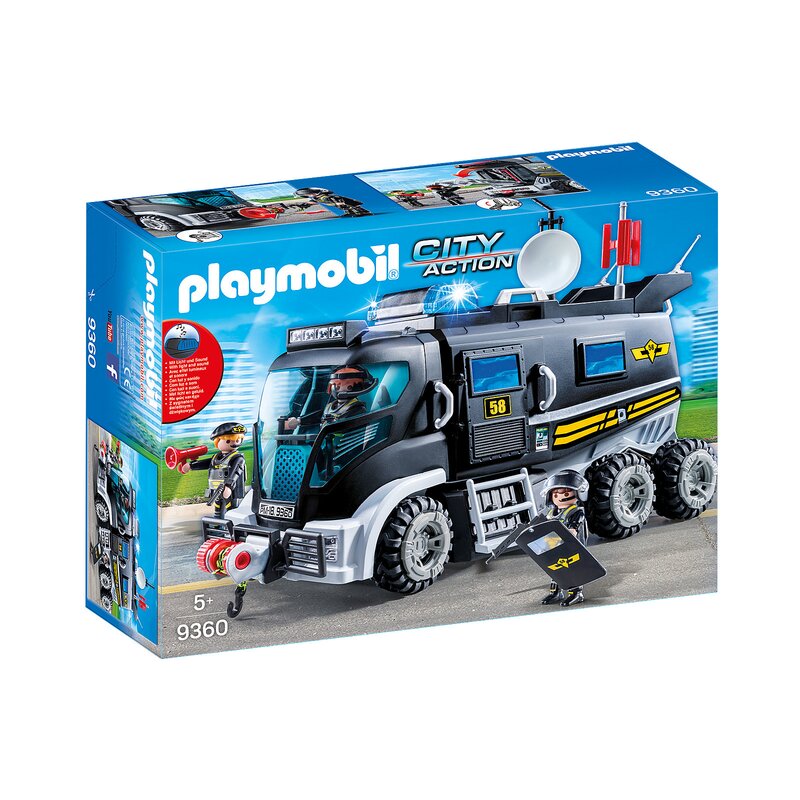 Playmobil - camionul echipei swat