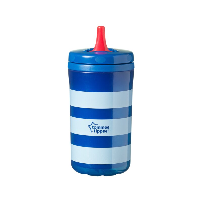 Tommee tippee - cana cool cup, 18 luni+, 380 ml, albastru