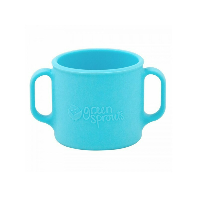 Cana de invatare - Learning Cup - Green Sprouts - Aqua