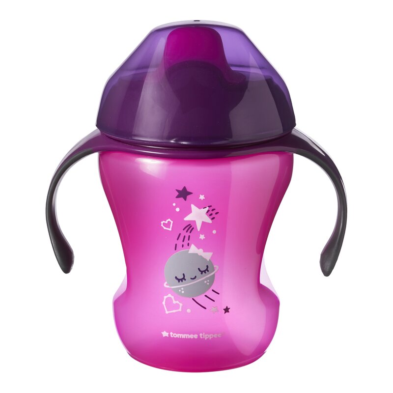 Tommee tippee - cana easy drink, 260 ml, 6 luni+, mov