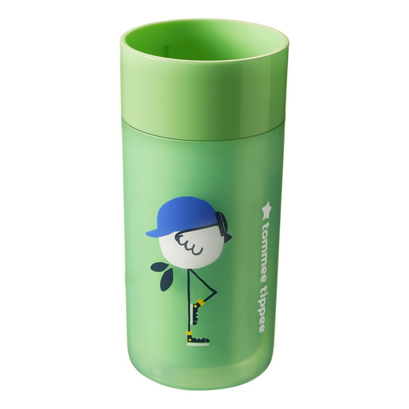 Tommee tippee - canuta 360 easy flow izoterma , 250 ml, verde