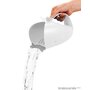 Cana pentru clatire, Skip Hop, Moby, 17 cm, Fara BPA, 0 luni+, Alb - 3