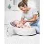 Cana pentru clatire, Skip Hop, Moby, 17 cm, Fara BPA, 0 luni+, Alb - 4