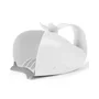 Cana pentru clatire, Skip Hop, Moby, 17 cm, Fara BPA, 0 luni+, Alb - 5