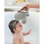 Cana pentru clatire, Skip Hop, Moby, 17 cm, Fara BPA, 0 luni+, Grey - 2