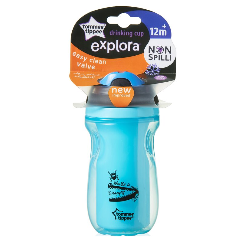 Tommee tippee - cana sipper izoterma explora, 260 ml, albastru
