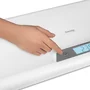 Cantar electronic,  Lionelo, Pentru bebelusi, Pana la 20 kg, Memoria ultimei masuratori, Afisare timp de 25 sec, Alb - 9