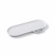 Cantar electronic pentru bebelusi, BabyOno, Capacitate 30 kg, Precizie, Display digital mare, Ergonomic, Usor de utilizat, 70x32 cm, 0 luni+, Alb